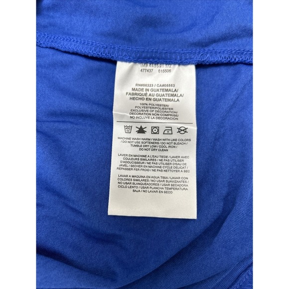 Golden State Warriors Nike Tee Men's Small Blue Dri-Fit Athletic Fit NBA NEW - Picture 7 of 8